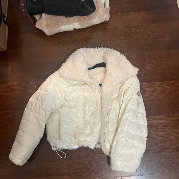 moncler reversible coat so cute! size 3 - Picture 7 of 10